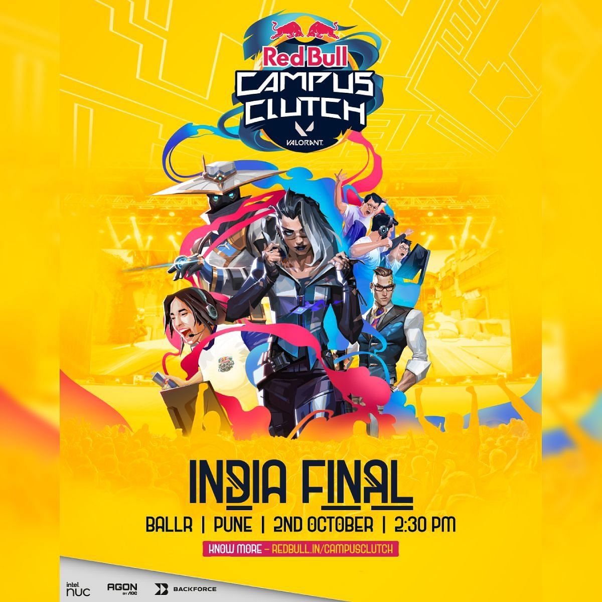 Red Bull Campus Clutch India Finals poster (Image via Red Bull)