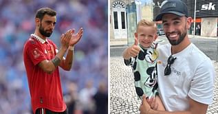 "Congratulations, son" - Manchester United star Bruno Fernandes shares heartfelt Instagram post on his son's 3rd birthday