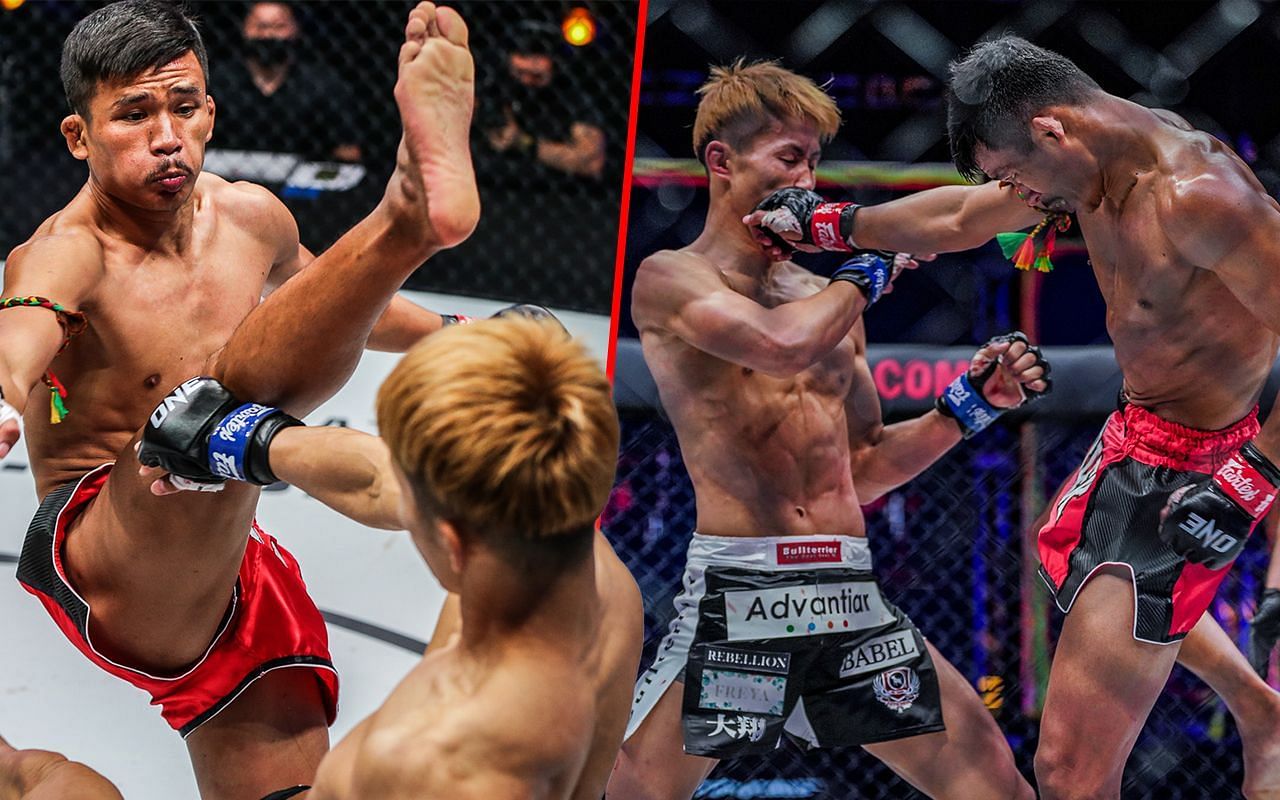 Superlek and Naito square off for a spot in the ONE Flyweight Muay Thai World Grand Prix [Credit: ONE Championship]