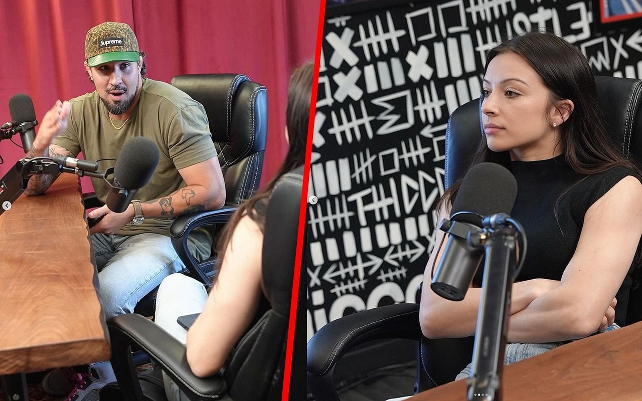 (left) American podcaster Brendan Schaub and (right) BJJ superstar Danielle Kelly [Credit: Instagram @daniellekellybjj]