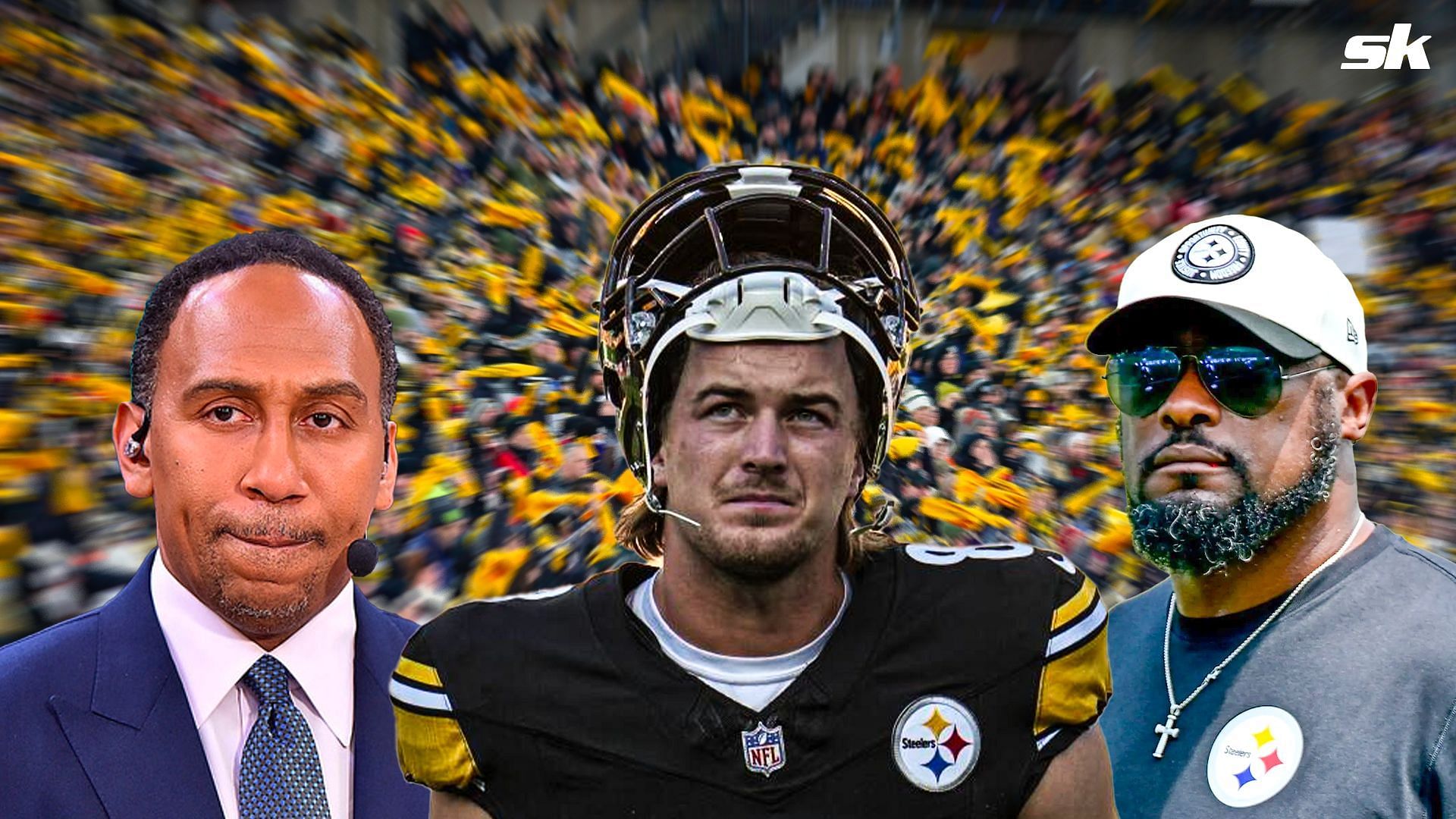 Stephen A. Smith, Kenny Pickett, &amp; Mike Tomlin