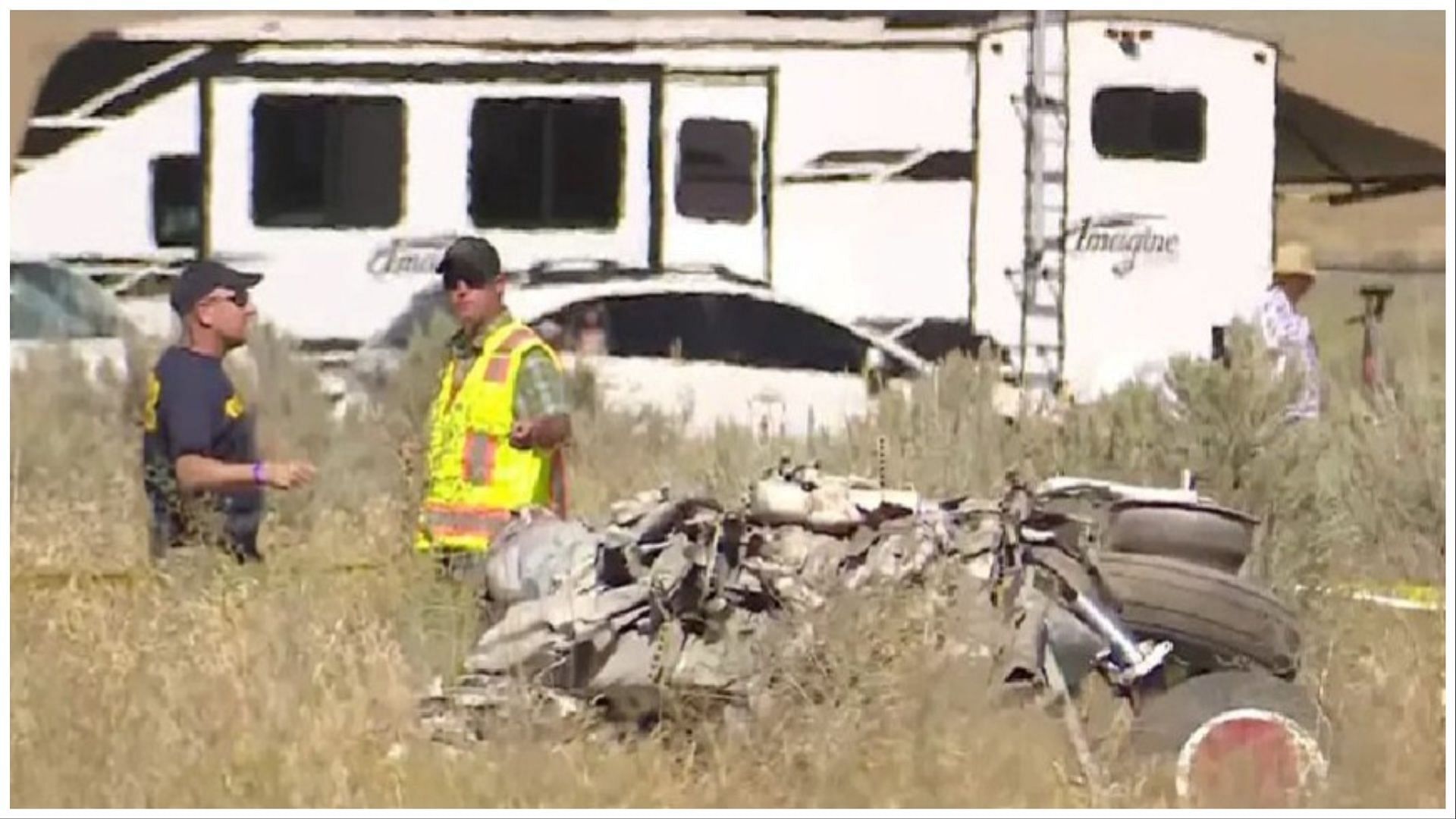 Reno T6 crash Officials ID two Van Nuys pilots killed in a collision