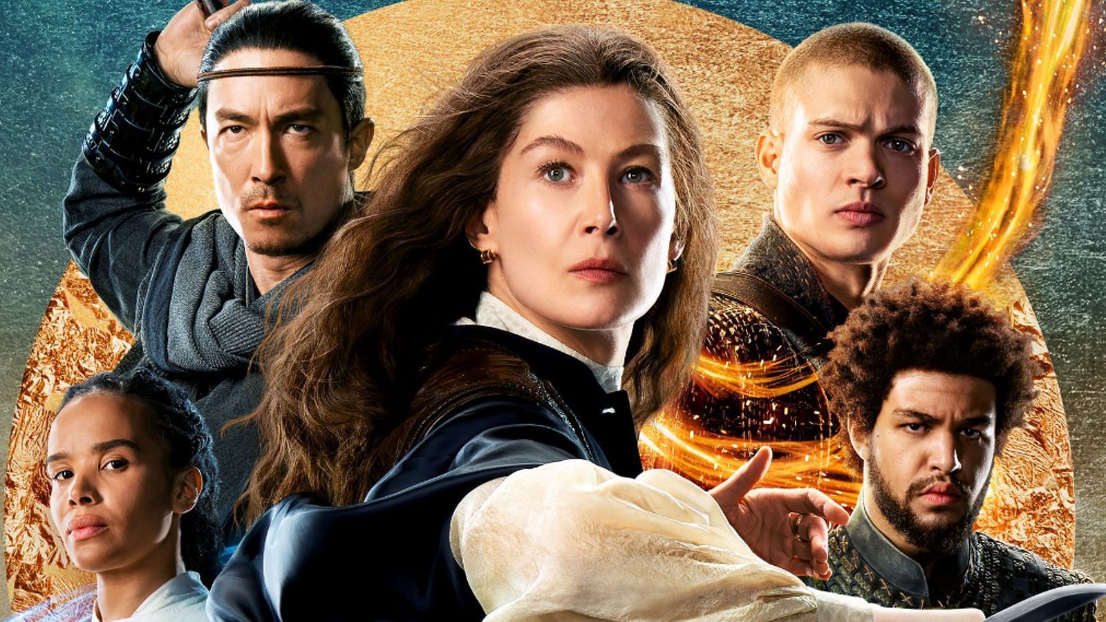 A promotional poster for The Wheel of Time, a novel-based show. (Image via IMDb)