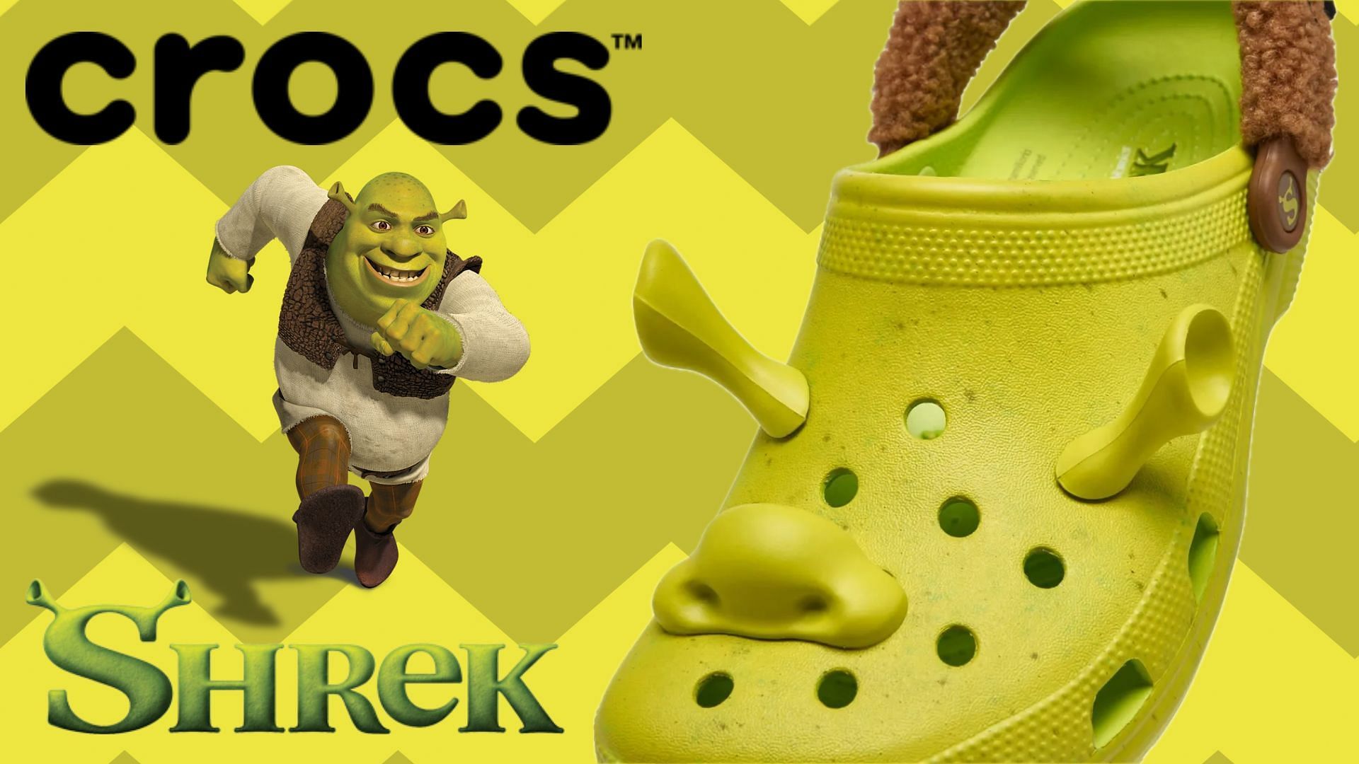 Crocs Shrek em Oferta