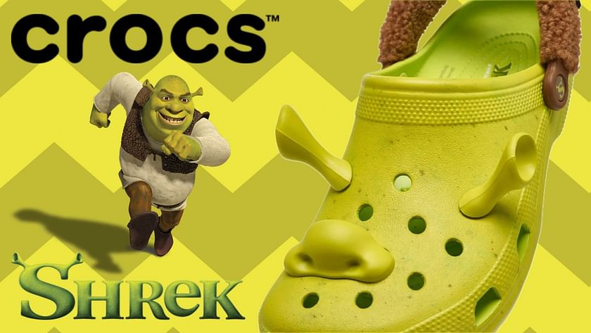 SHREK CROCS! #shrek #crocs #crocsxshrek #theofficialangelt