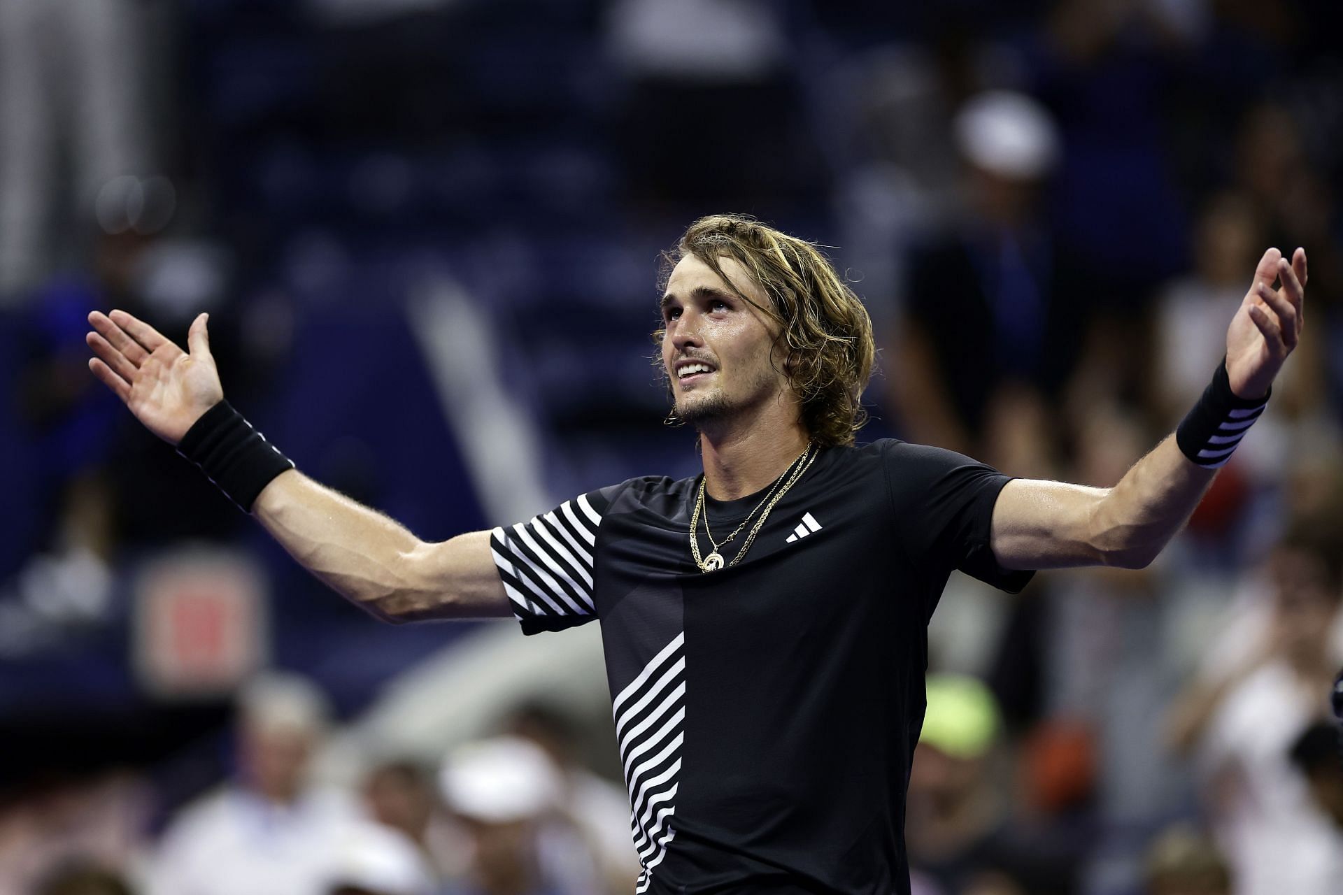 Alexander Zverev at the 2023 US Open.