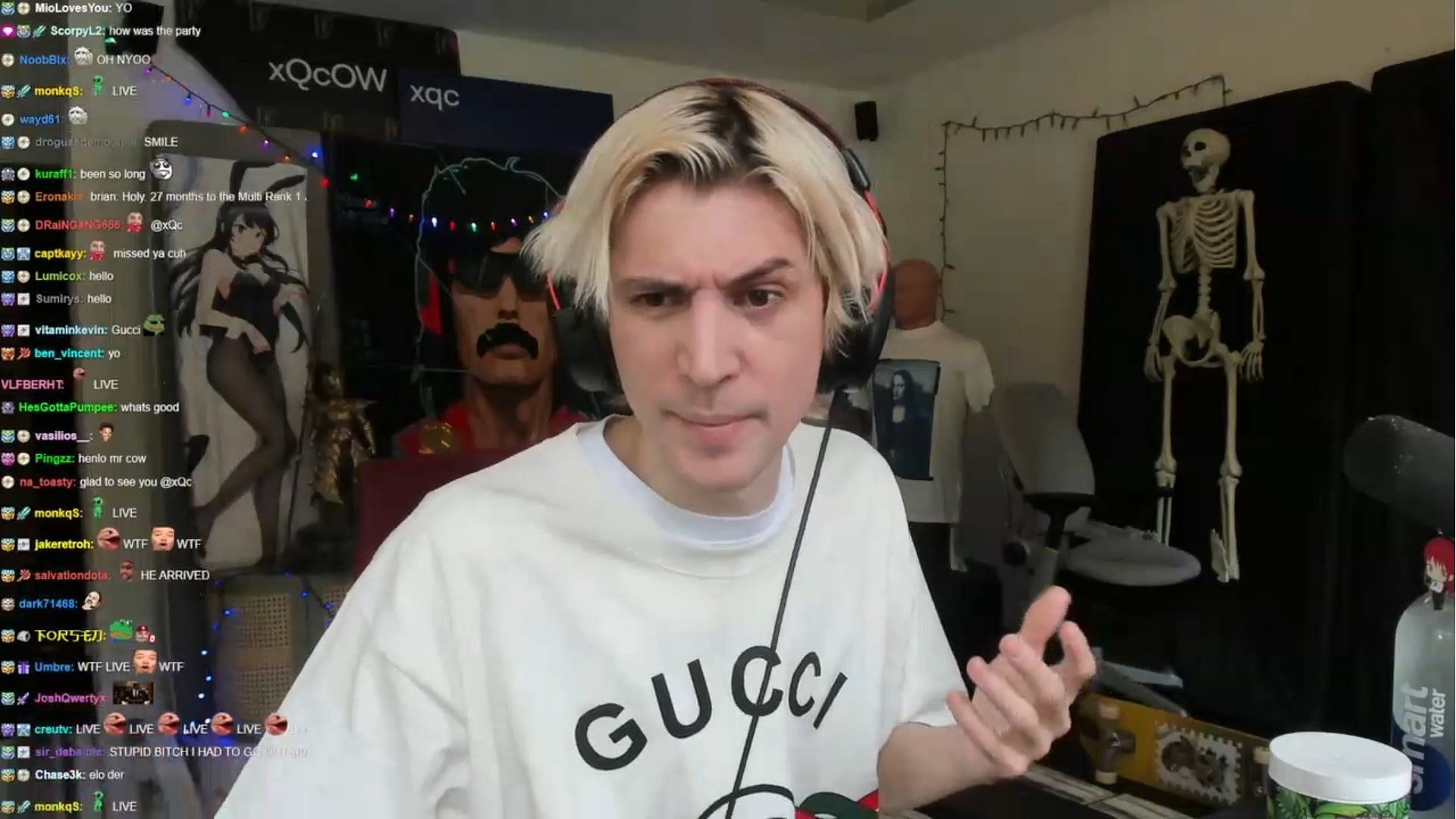 xQc stirs up drama with his OnlyFans take (Image via Twitch)