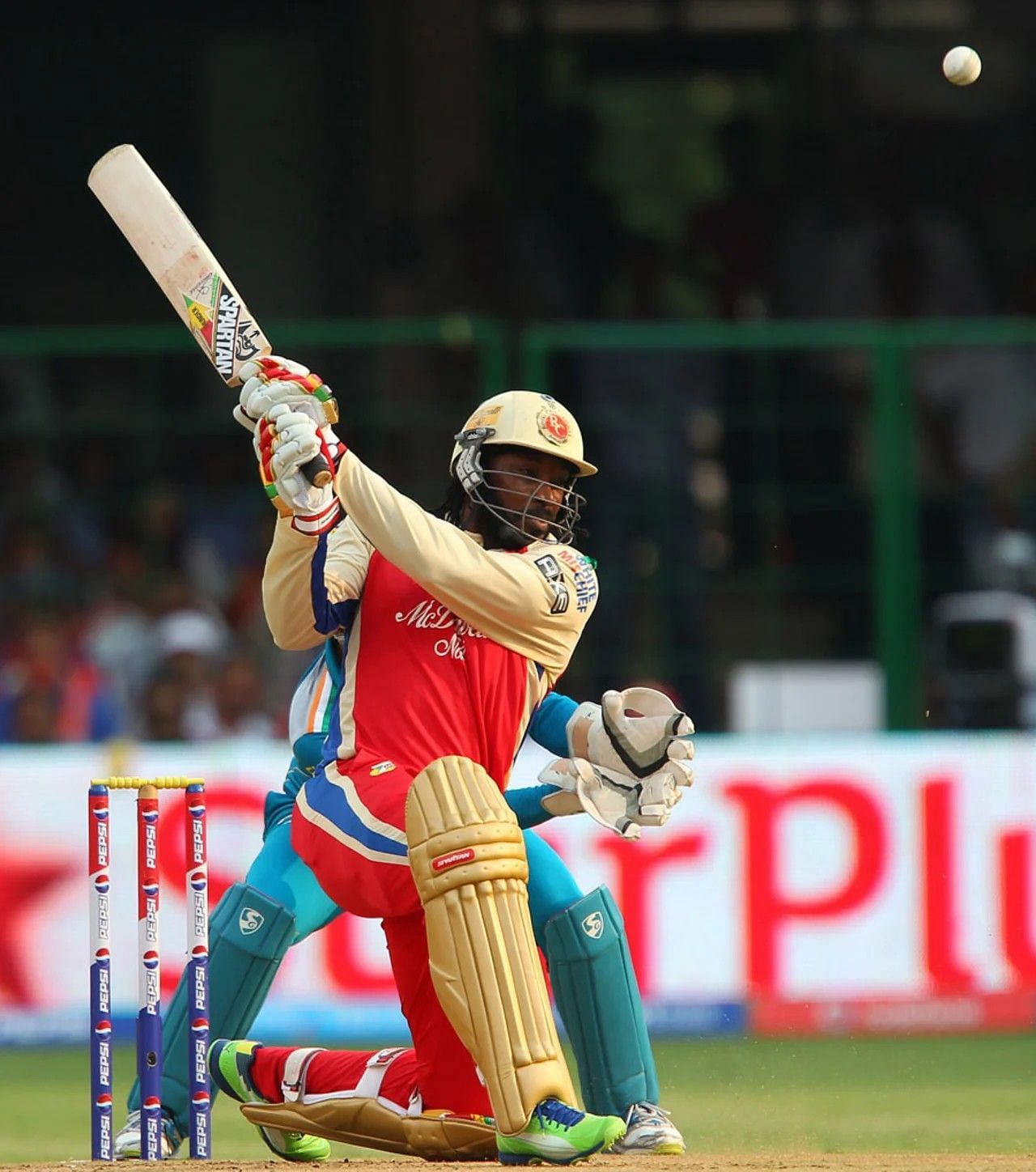 Chris Gayle tumbled countless records during his 175* vs PWI [Getty Images]