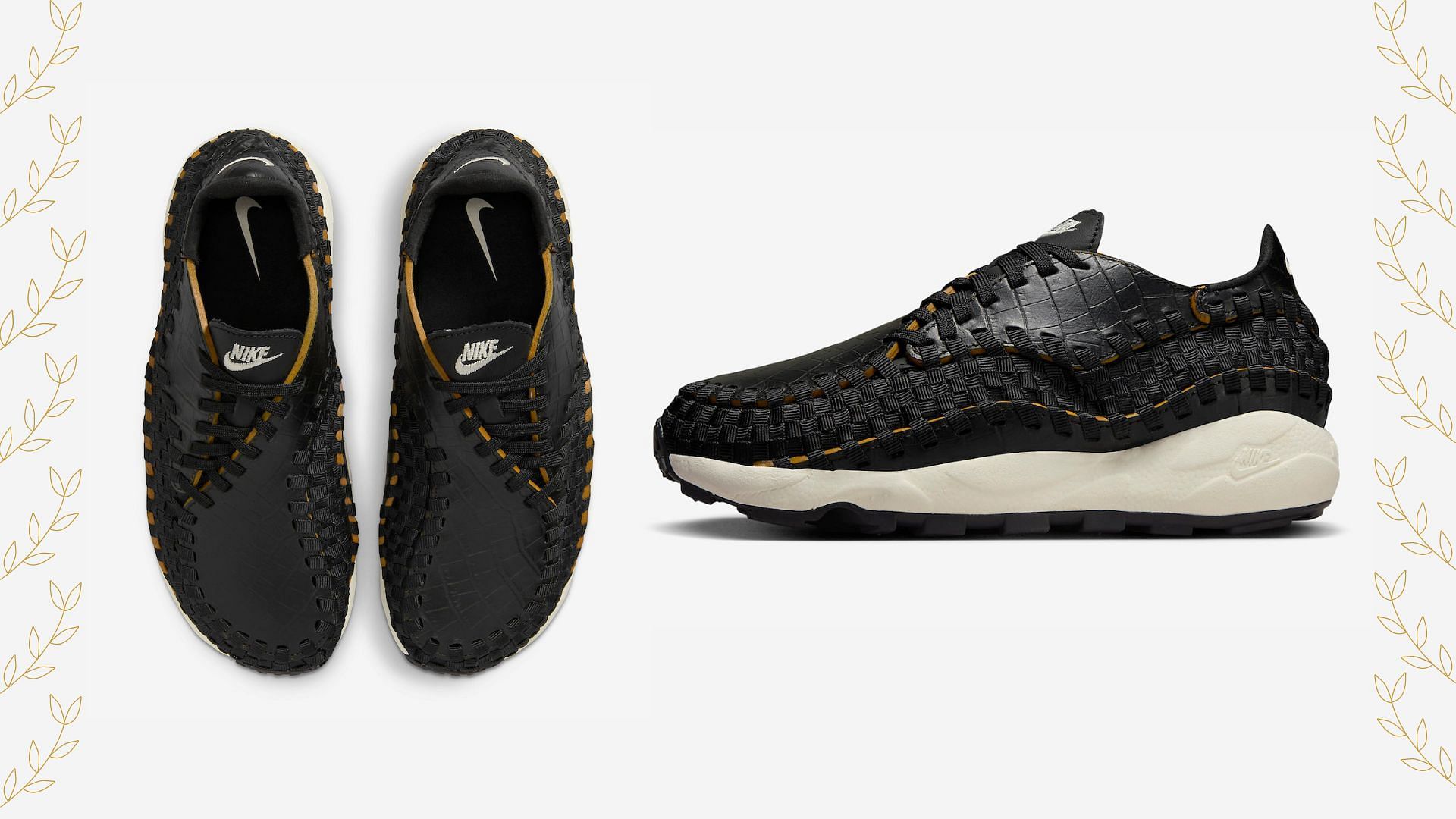 Here&#039;s a detailed look at the upcoming Nike Air Footscape Woven sneakers (Image via Nike)