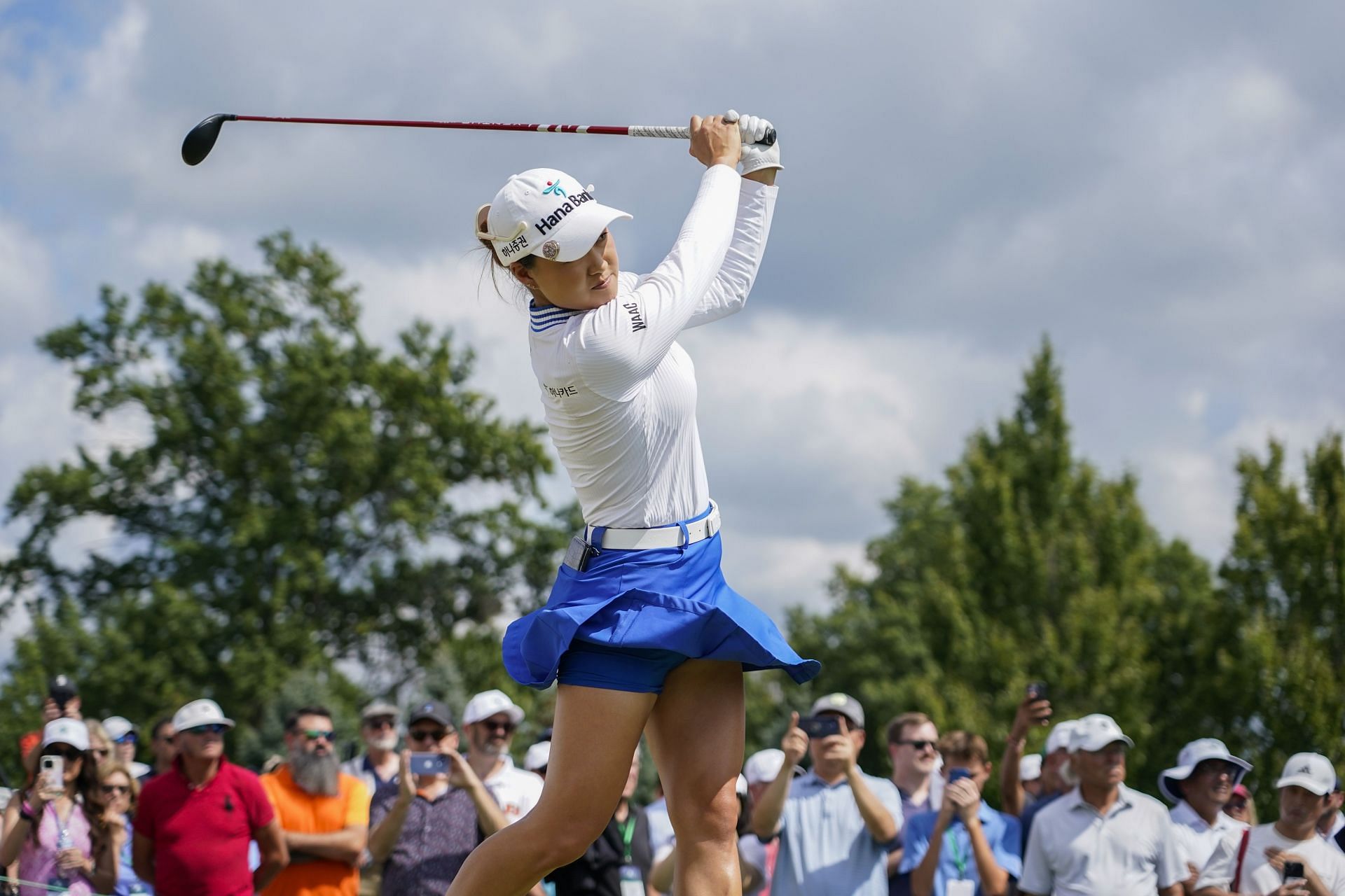 Minjee Lee in action at the LPGA Tour 
