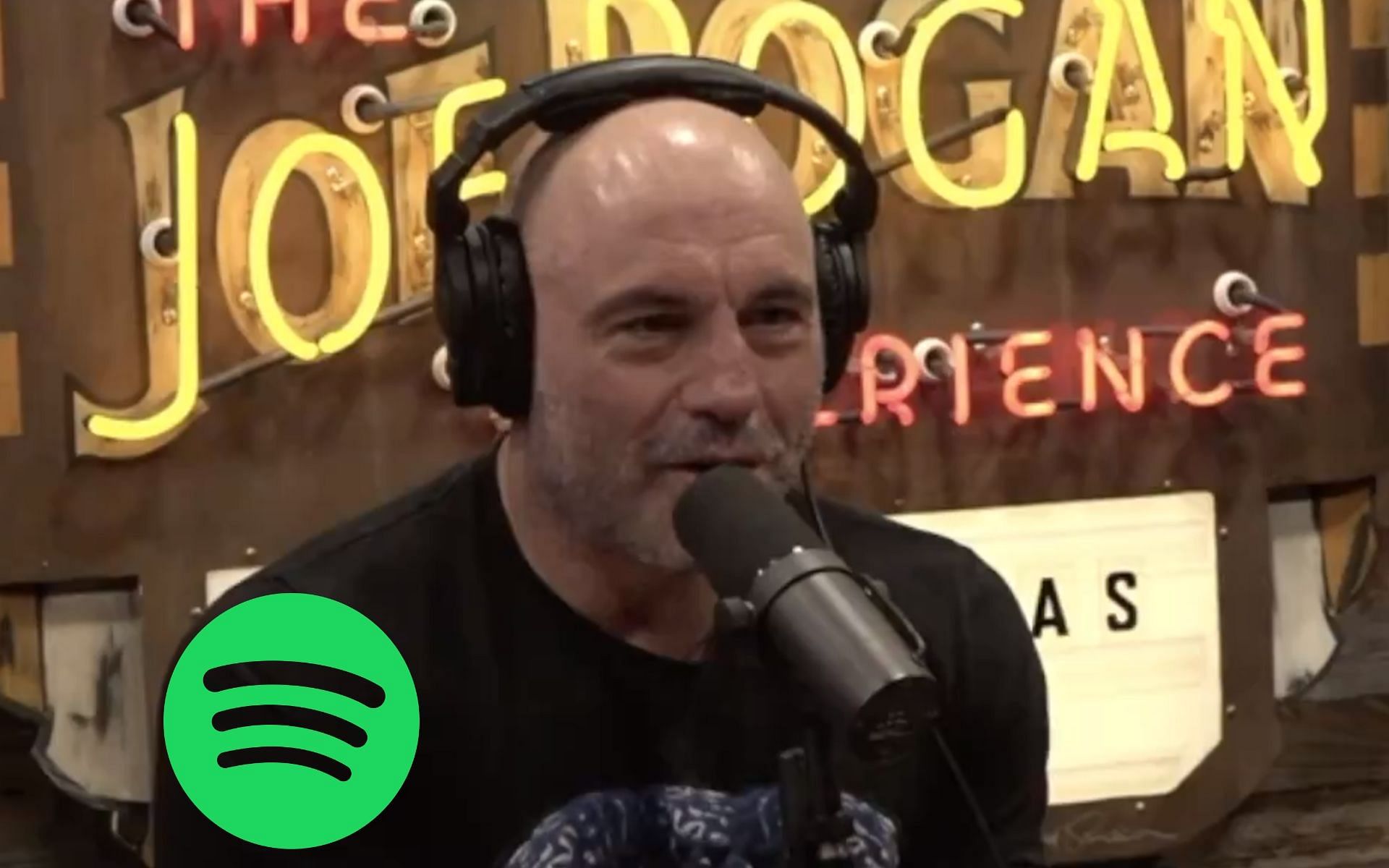 Joe Rogan Experience [Images via: @ZachStoryX and @Spotify on X]