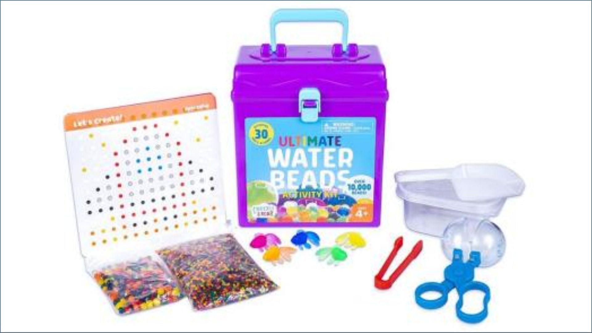 Packaging of the products affected by the water beads recall (Image via CPSC)