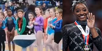 "I was just jumping around all over the place because she's the best gymnast ever"- Young girl in racism incident in Ireland on Simone Biles' support