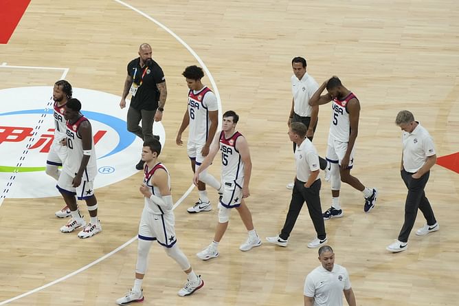 "Noah Lyles was right all along" - NBA fans roast USA as Canada prevail in bronze medal game at FIBA World Cup 2023
