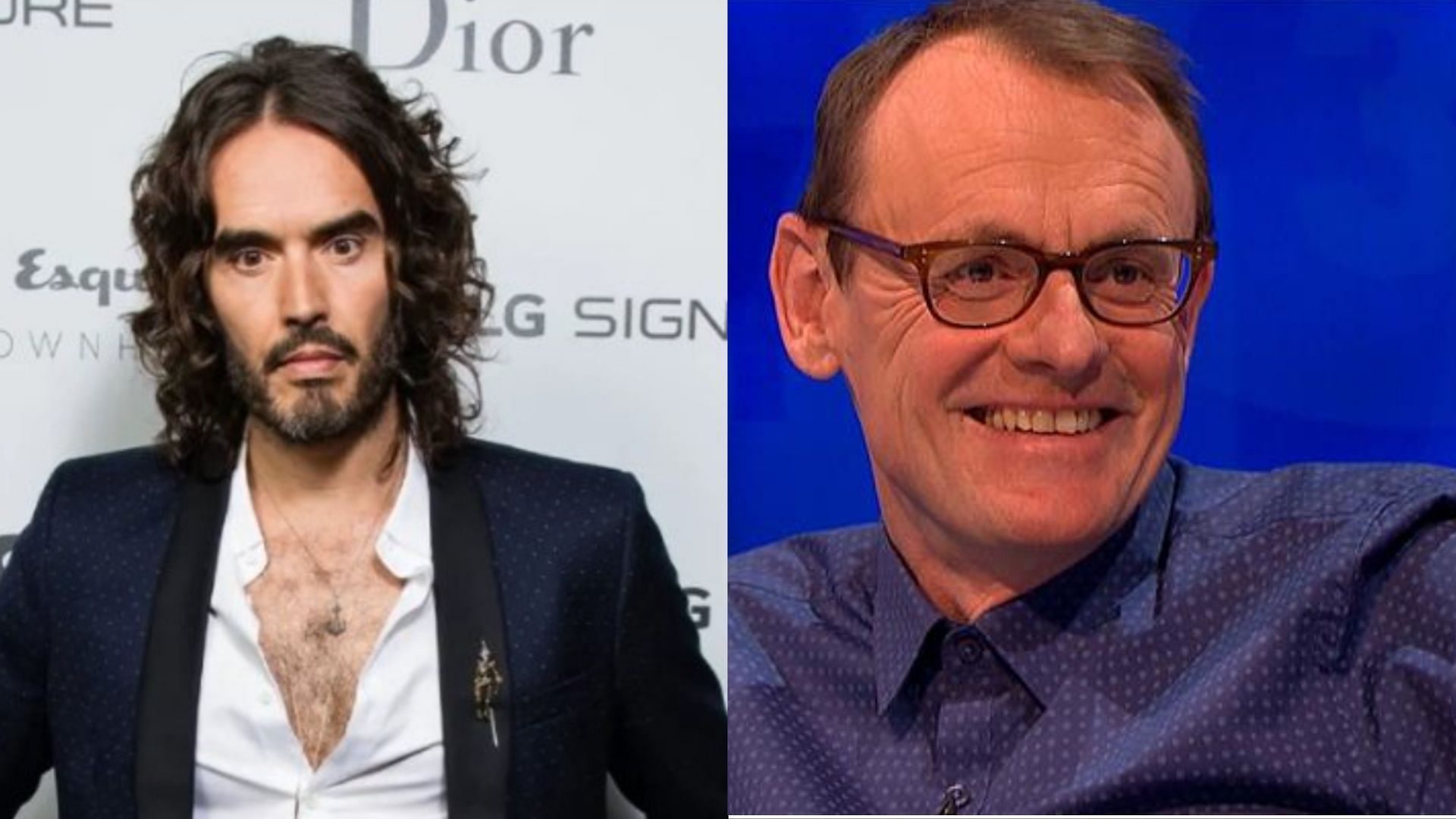 Russell Brand was eviscerated by Sean Lock in 2008 and 2014. (Image via X/ShaykhSulaiman)