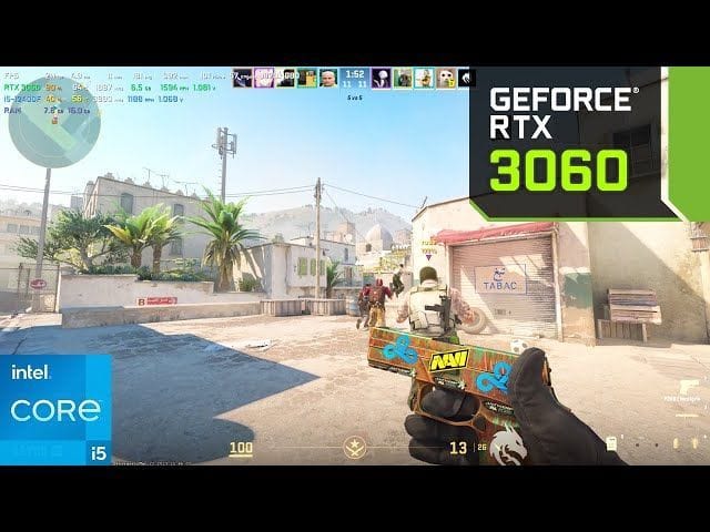 Best Counter-Strike 2 graphics settings for Nvidia RTX 3060 and RTX 3060 Ti