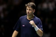 Cameron Norrie at the 2023 Davis Cup.