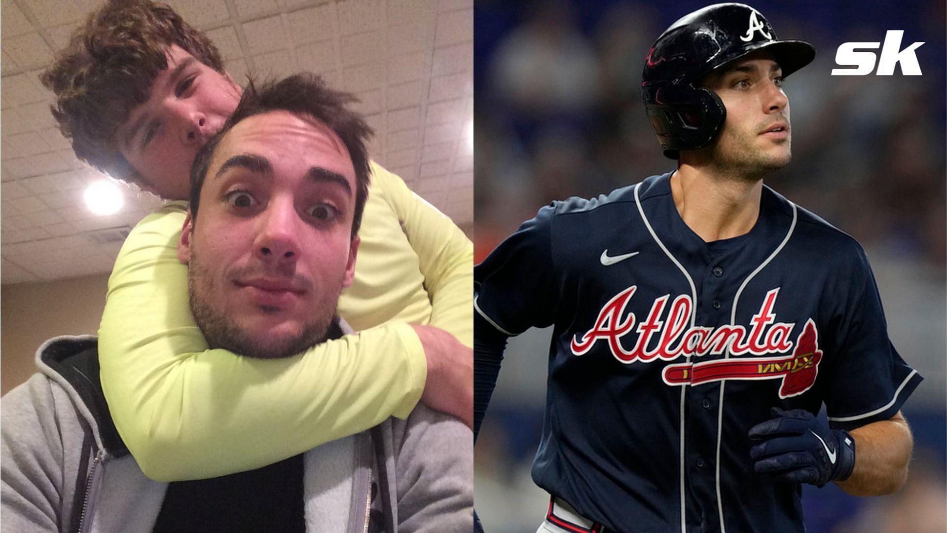 MLB] Matt Olson and his longtime friend, Reece Blankenship, are