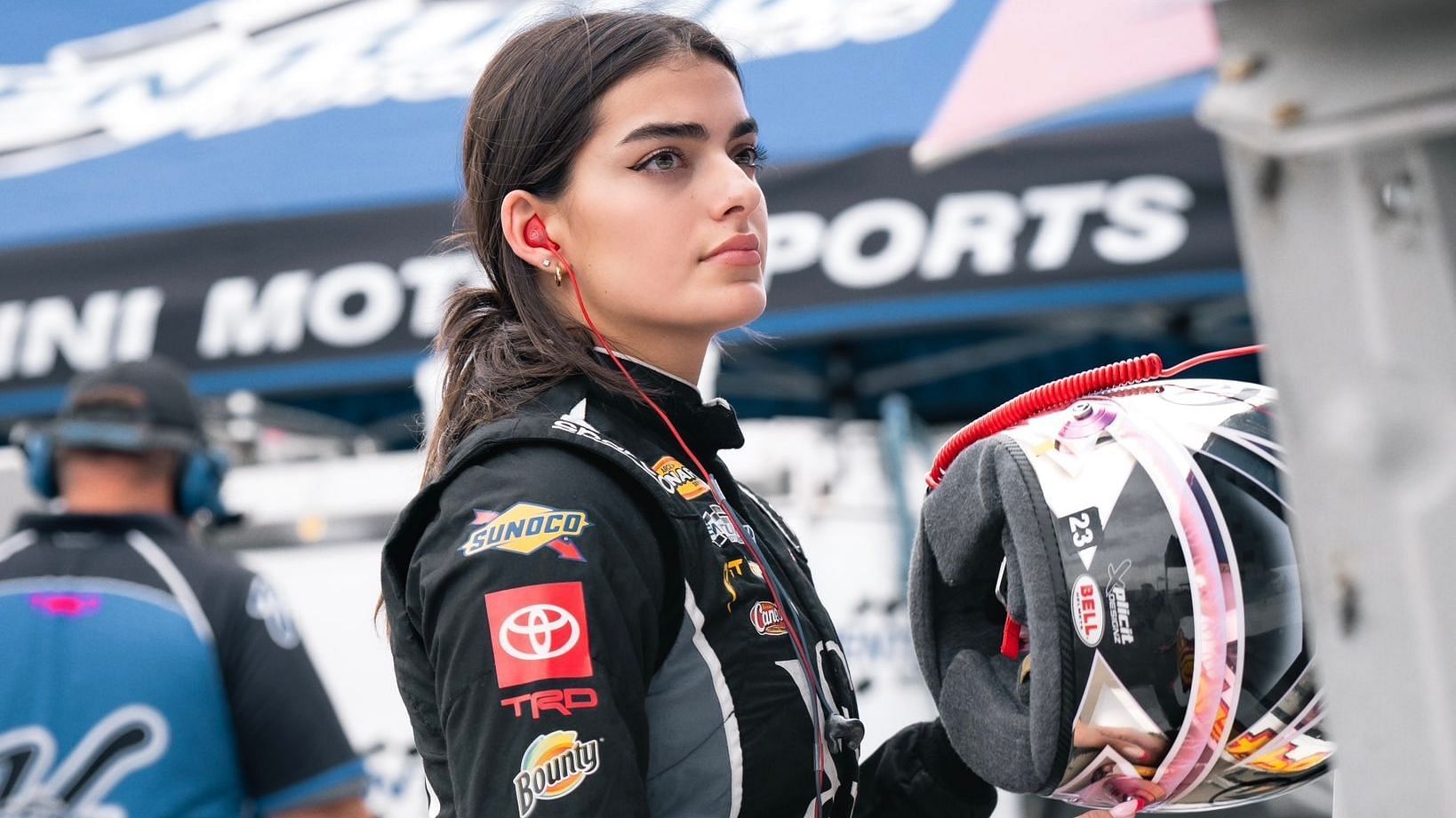 Toni Breidinger prior to the ARCA Menards Series race in Indianapolis 