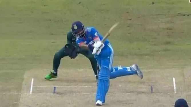 "The shot by KL Rahul against Shadab Khan, hit towards midwicket, was the shot of the match in my opinion" - Harbhajan Singh