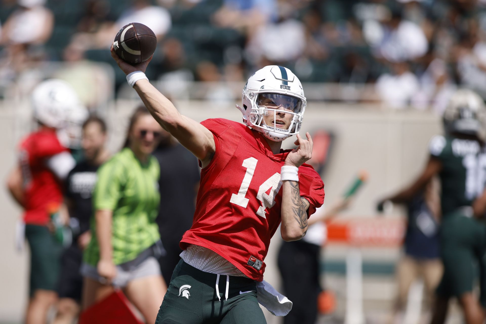 Who is the Michigan State starting QB today? Exploring the QB depth