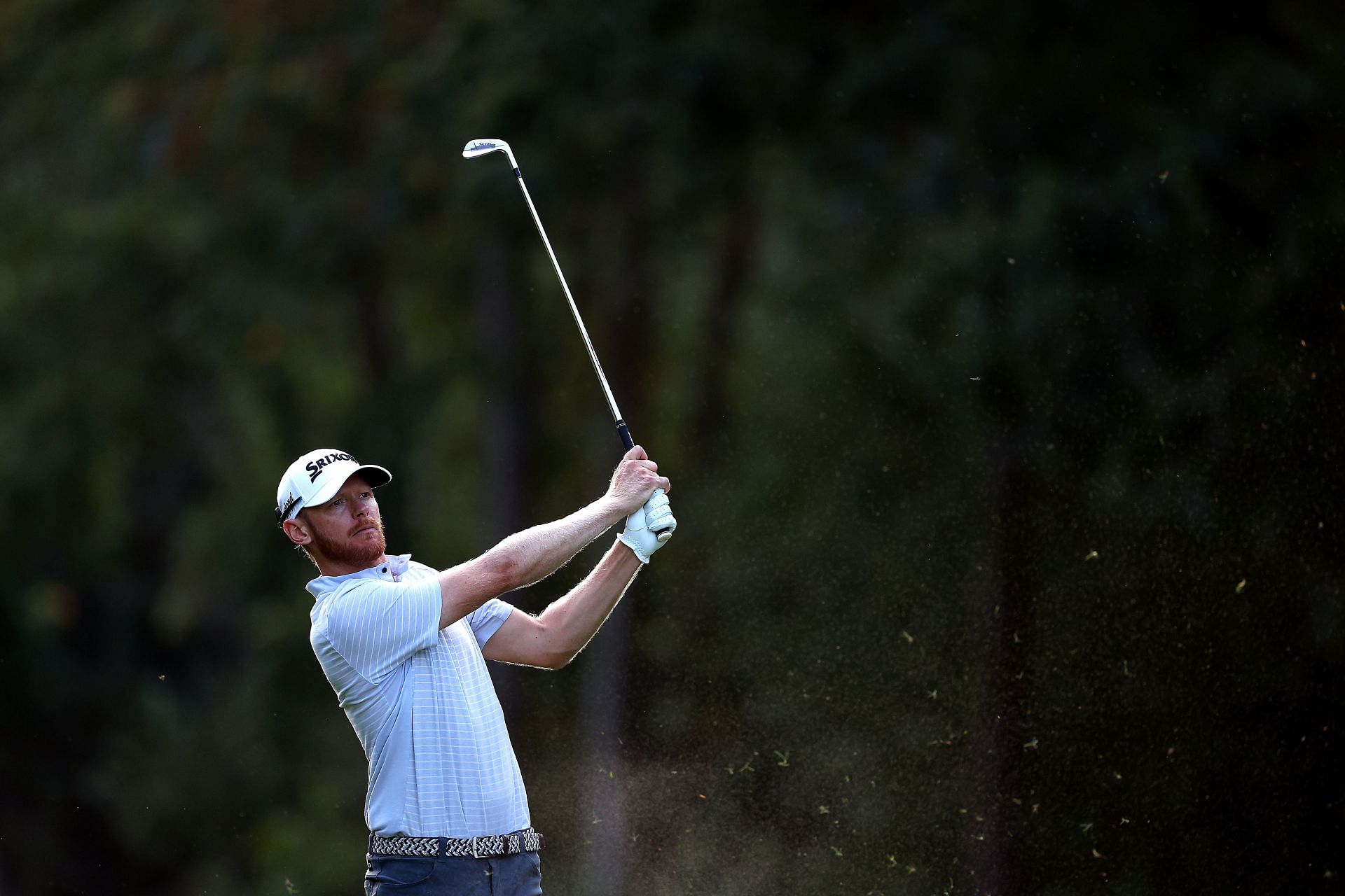 Sebastian S&ouml;derberg during the second round of the BMW PGA Championship