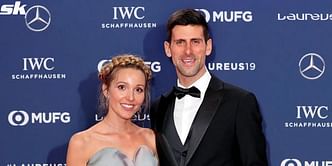 Novak Djokovic and wife Jelena grace the red carpet at their foundation's premiere of "The Wisdom of Trauma" documentary in Belgrade
