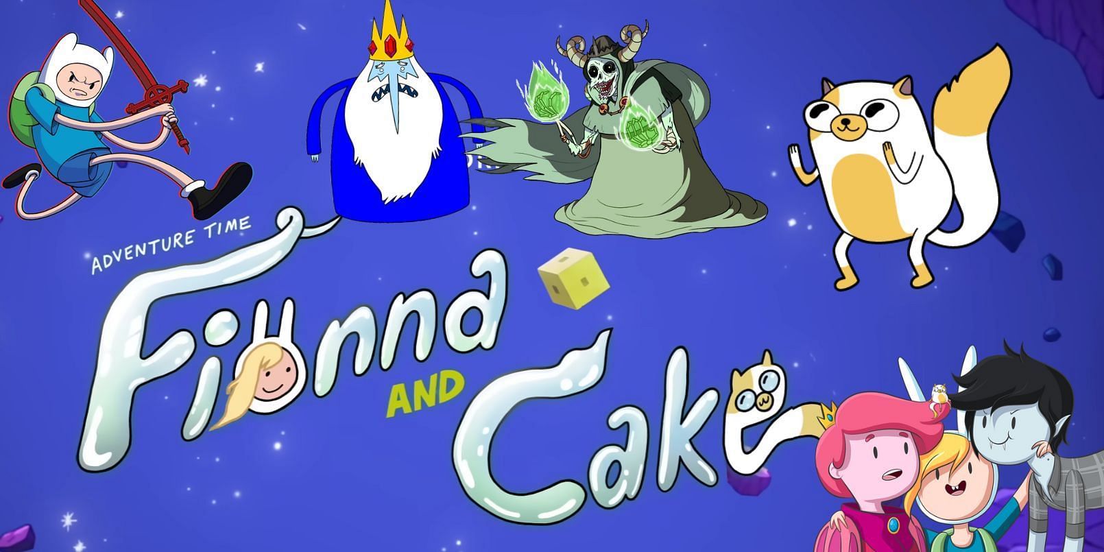 finn and jake and fionna and cake anime