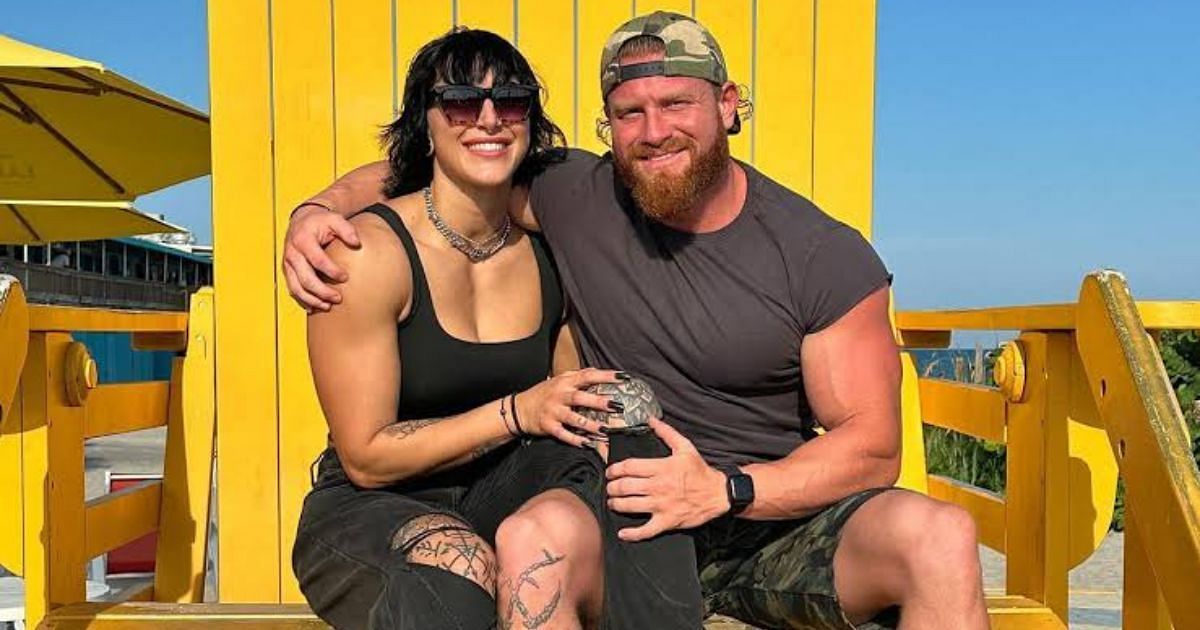 Rhea Ripley: Buddy Matthews has a four-word reaction to his fiancée ...