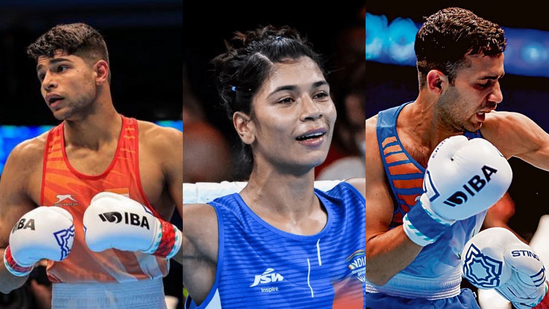 Nishant Dev, Nikhat Zareen and Deepak Bhoria are favourites to win the Gold Medal at the Asian Games 2023. (Image: BFI)
