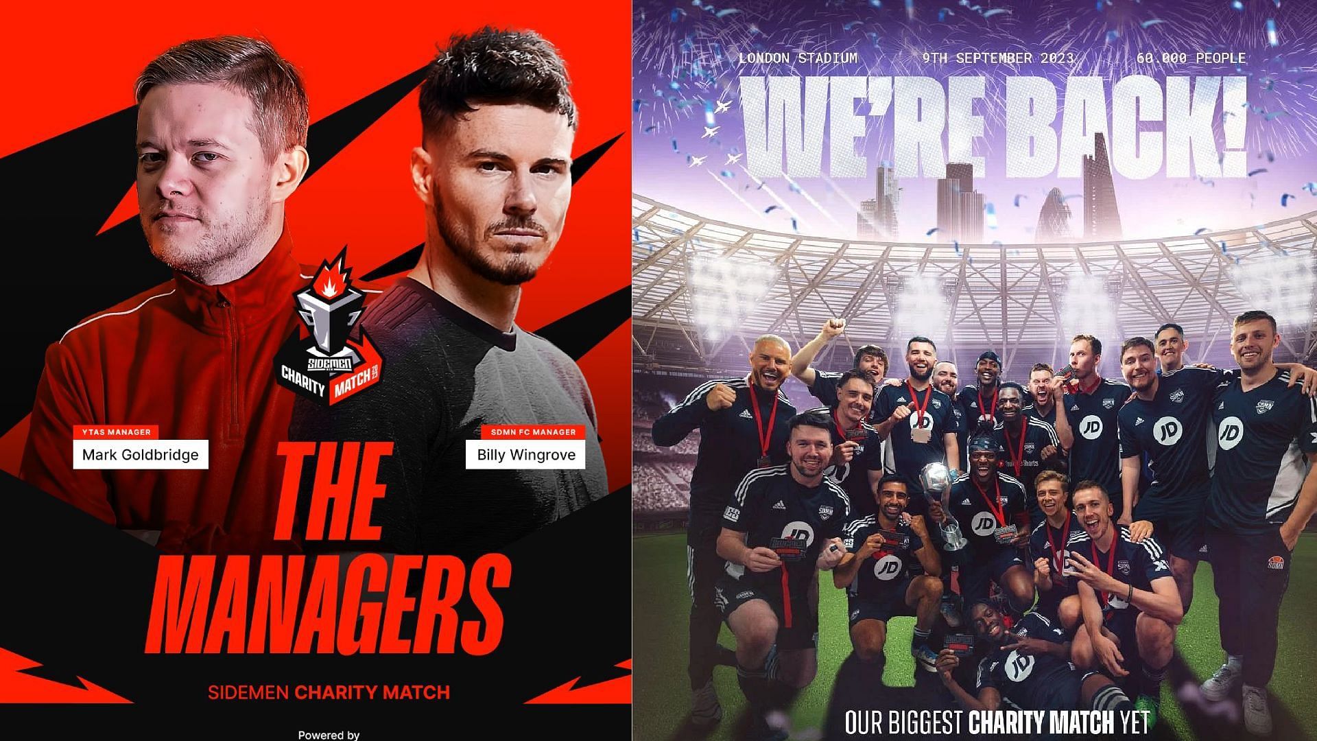 IShowSpeed has been confirmed for the Sidemen Charity Match 2023