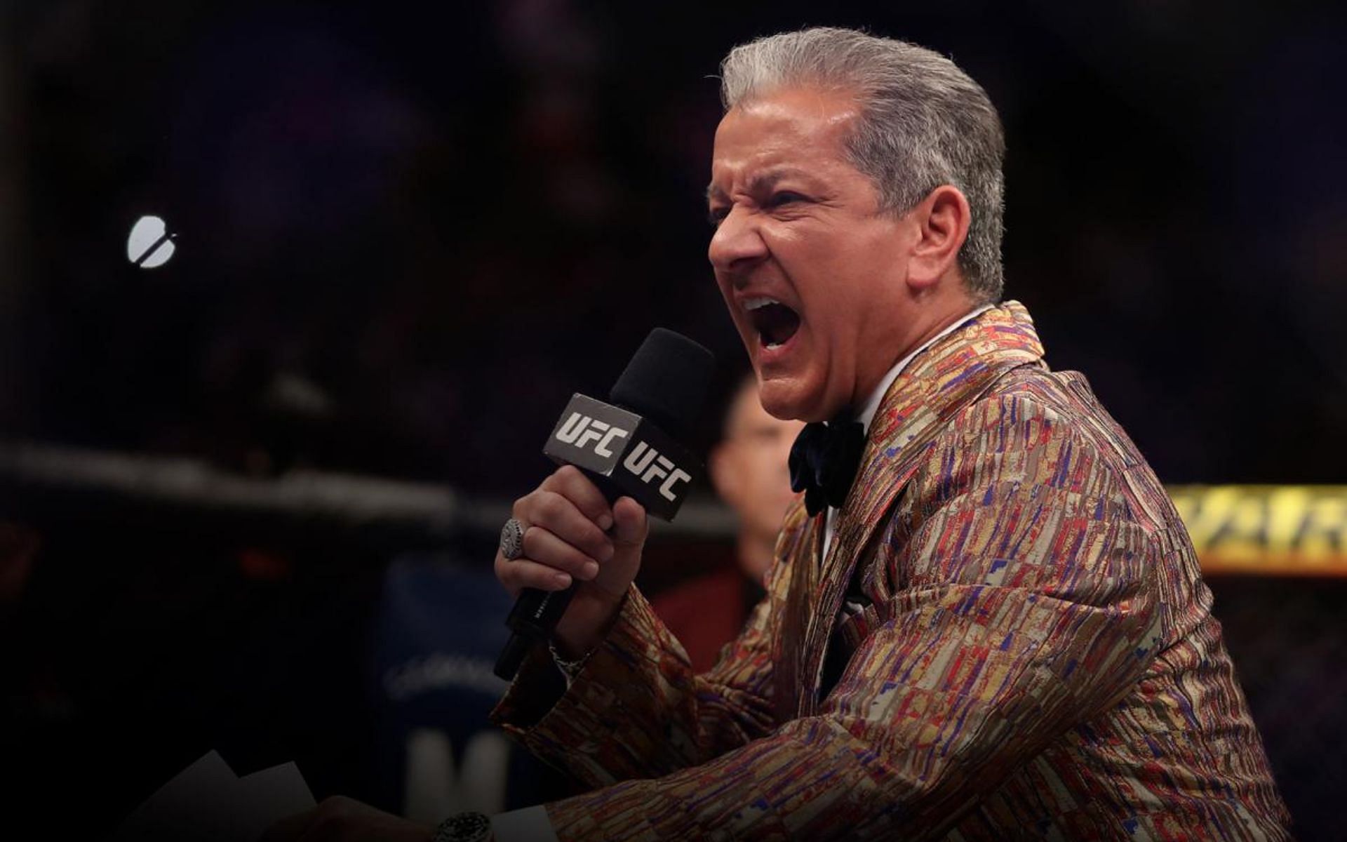 UFC Fight Tonight - Bruce Buffer at UFC event [Image courtesy: UFC.com]