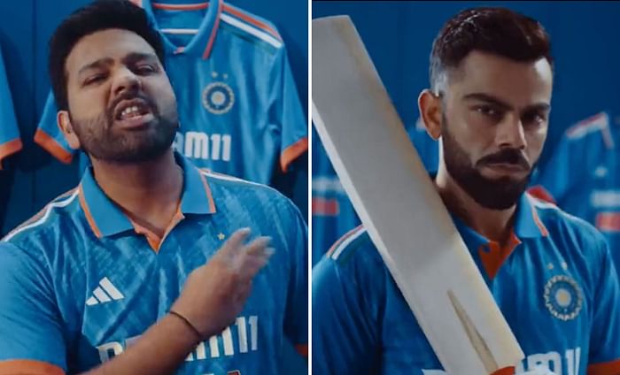 Rohit Sharma's men to don new jersey in ODI World Cup 2023; check pics here