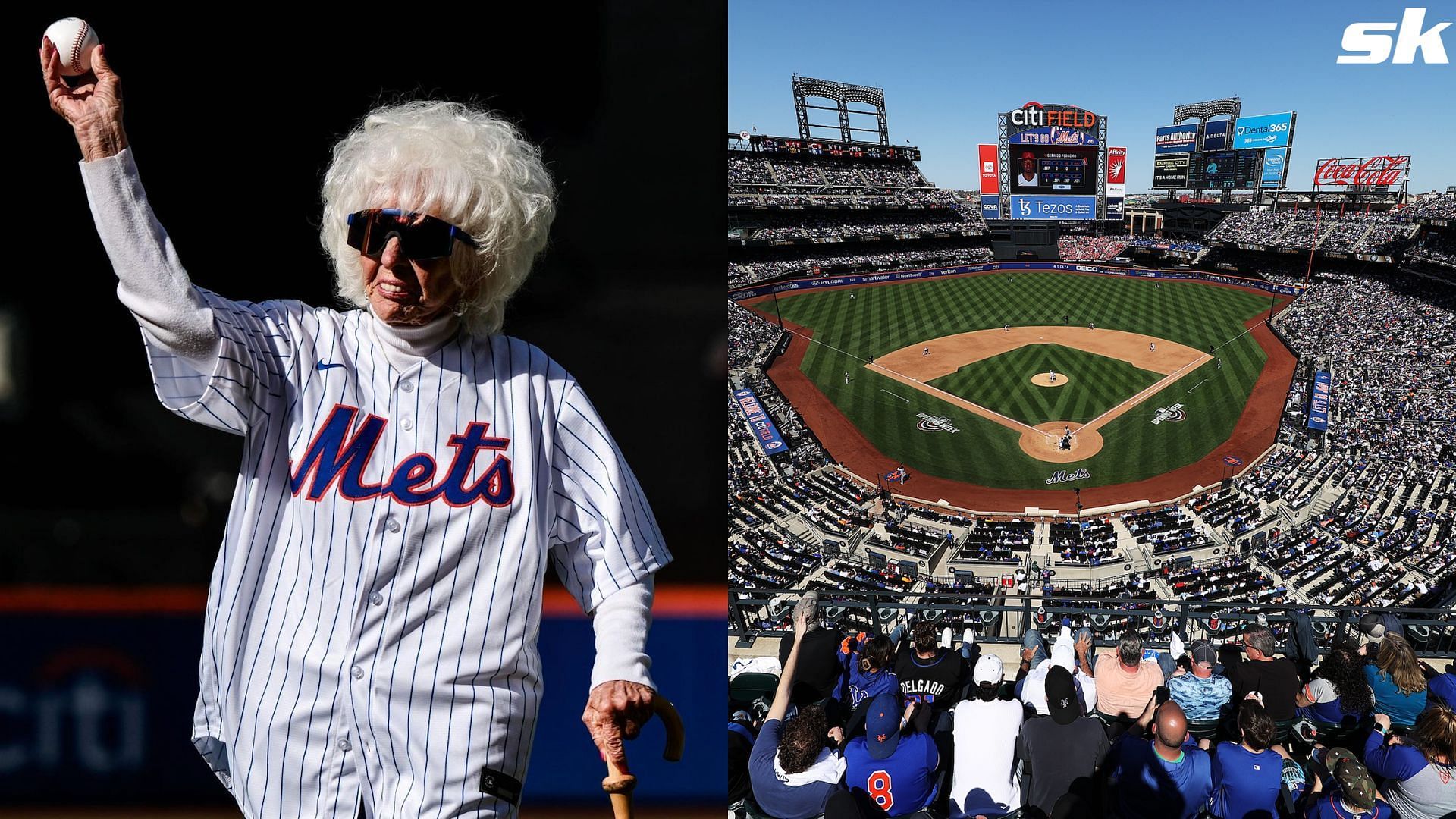 Maybelle Blair at Citi Field in Queens