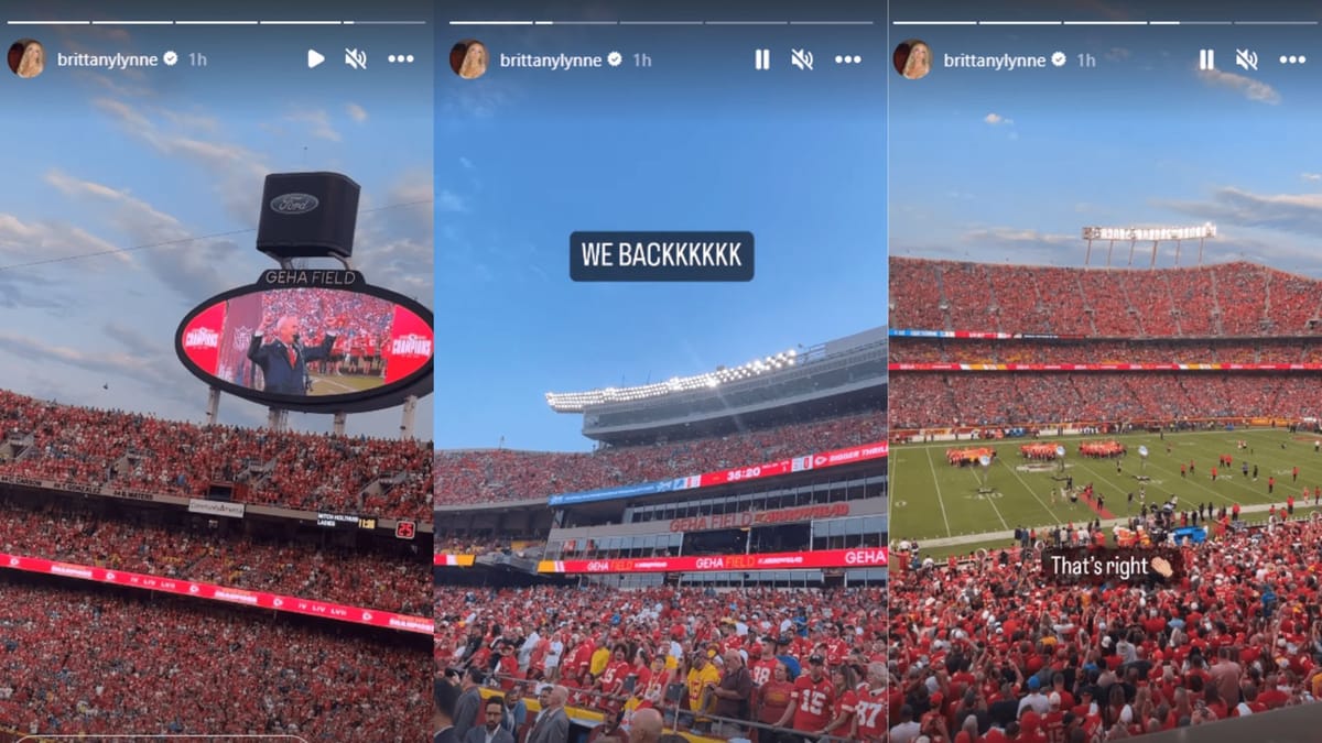 IN PHOTOS Jackson Mahomes and Brittany Mahomes share snaps from Chiefs