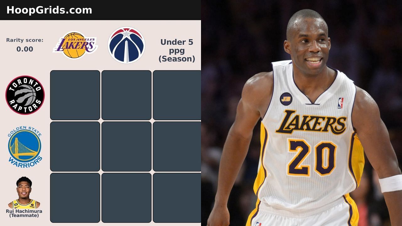 Answers to the September 25 NBA HoopGrids puzzle are here
