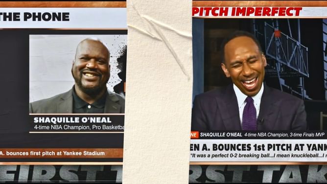 "This is Tex Johnson from Abilene": Big-time Cowboys fan Shaquille O'Neal's surprise call on 'First Take' leaves Stephen A. Smith in splits