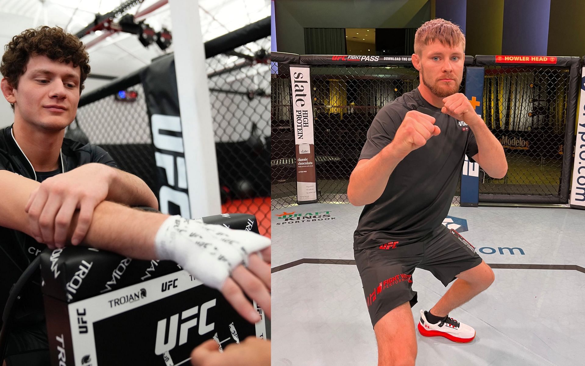 Chase Hooper, Bryce Mitchell (Image Courtesy - @chase_hooper, @ThugnastyMMA on X/Twitter)