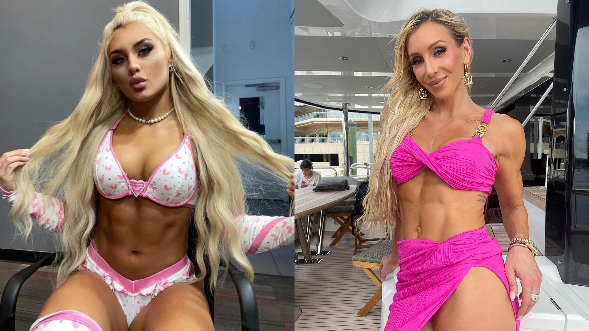 Tiffany Stratton was recently spotted with Charlotte Flair