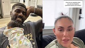 Chanen Johnson stands up to hate comments as Juwan Johnson kicks off season with Saints - "People are more angry"
