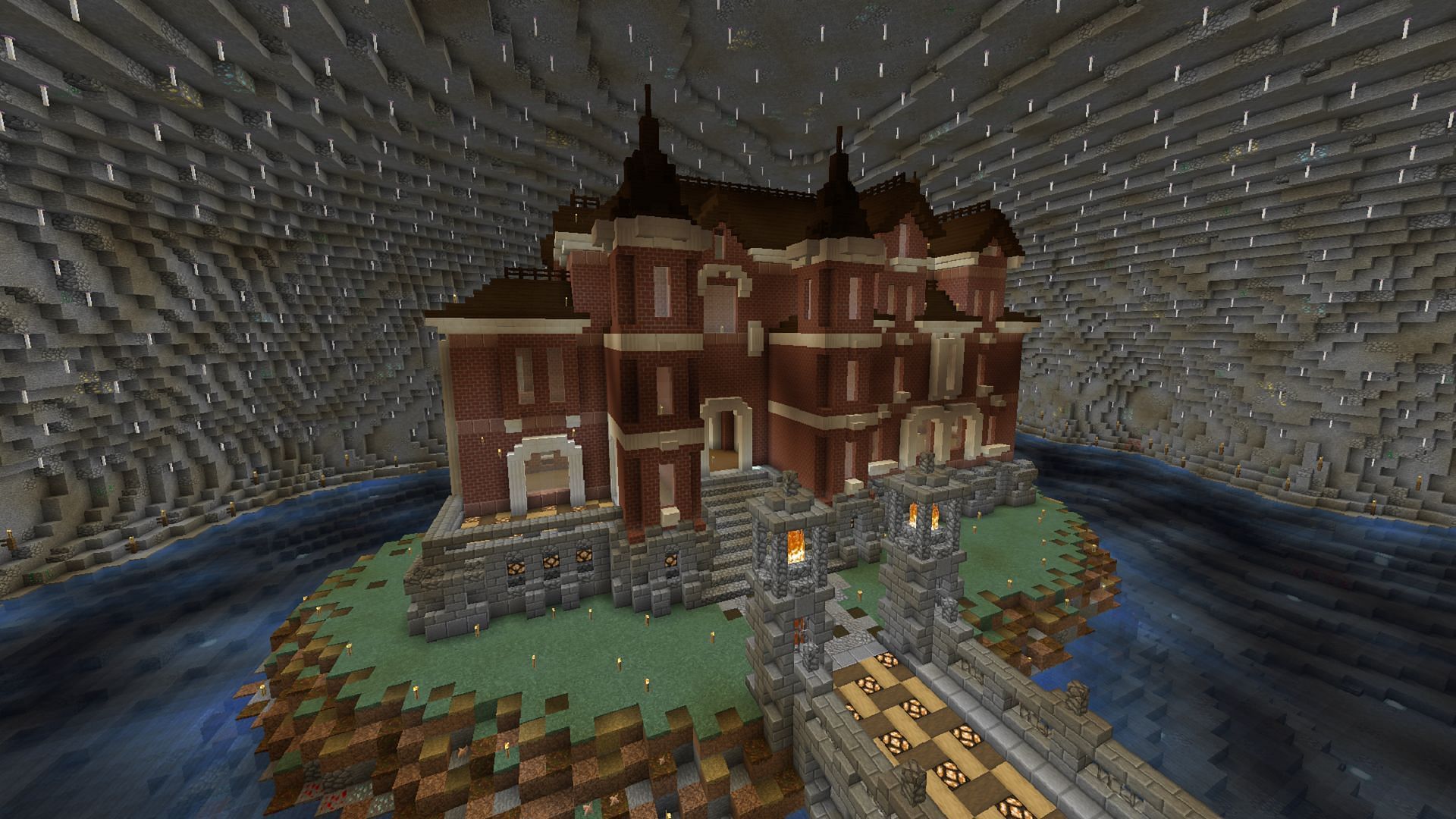 Mansions can be just as captivating underground as they are above ground (Image via Aminto9/Reddit)