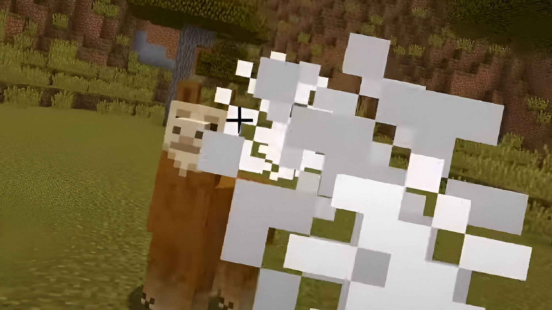 Llamas can deal damage to attacking mobs/players with their spit (Image via Mojang)