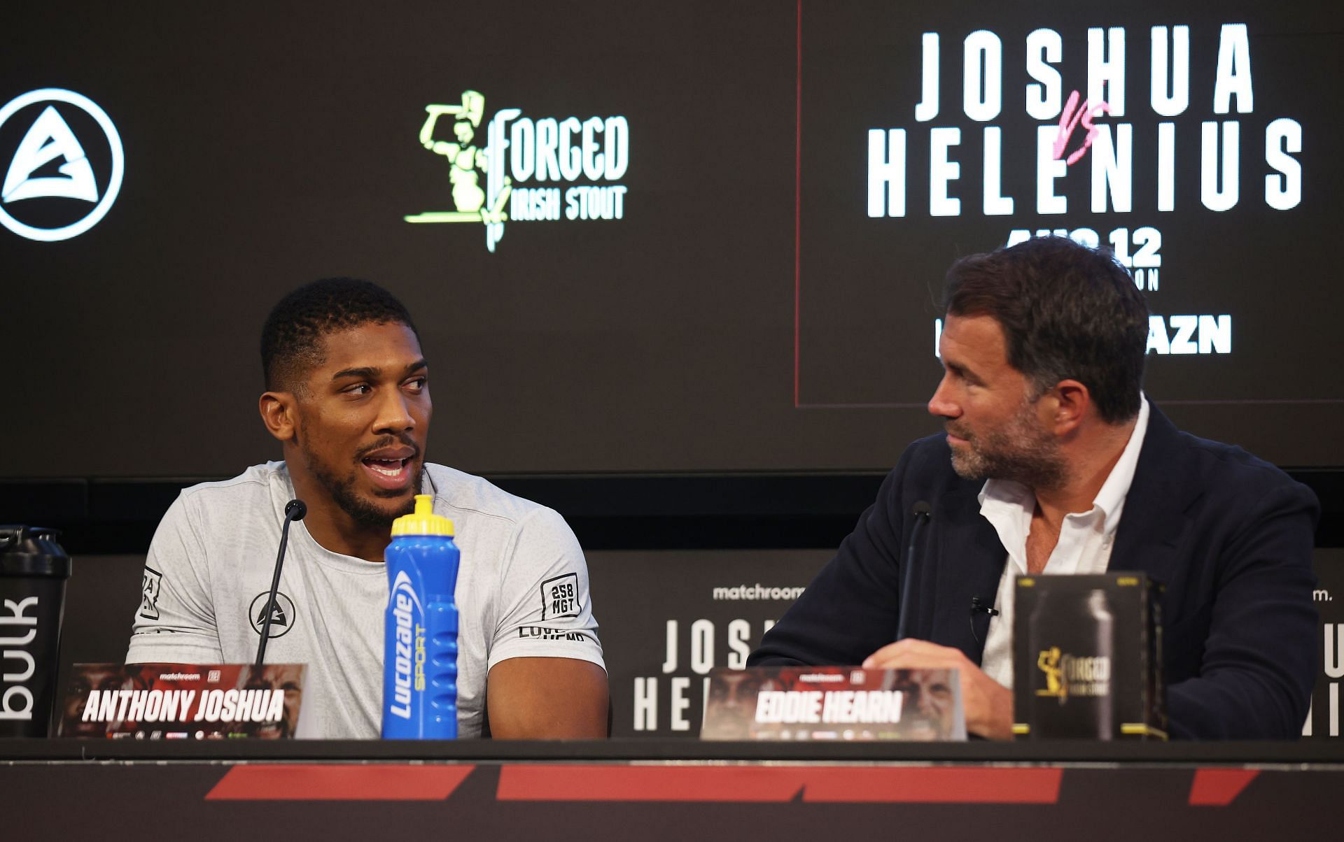 Anthony Joshua v Robert Helenius Press Conference