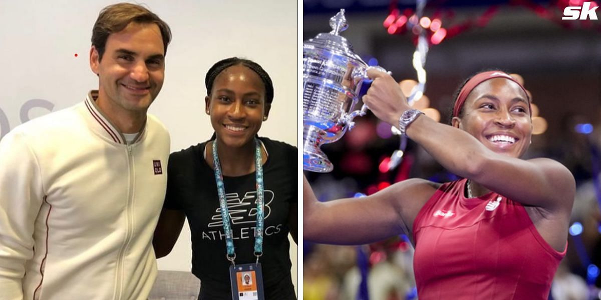 Roger Federer congratulated Coco Gauff on her US Open win