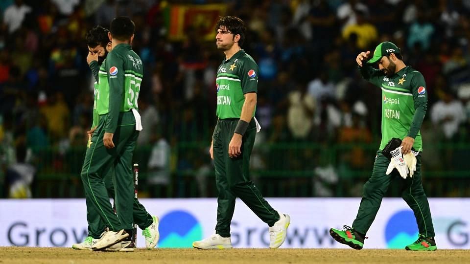 Pakistan were knocked out of the Asia Cup by Sri Lanka yesterday