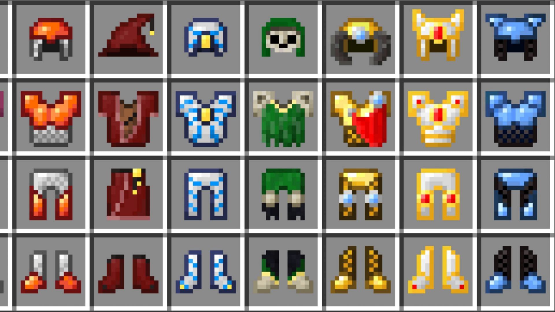 Imbued Gear is an addon for Amethyst Imbuement that adds new endgame gear to Minecraft 1.20 (Image via CurseForge)