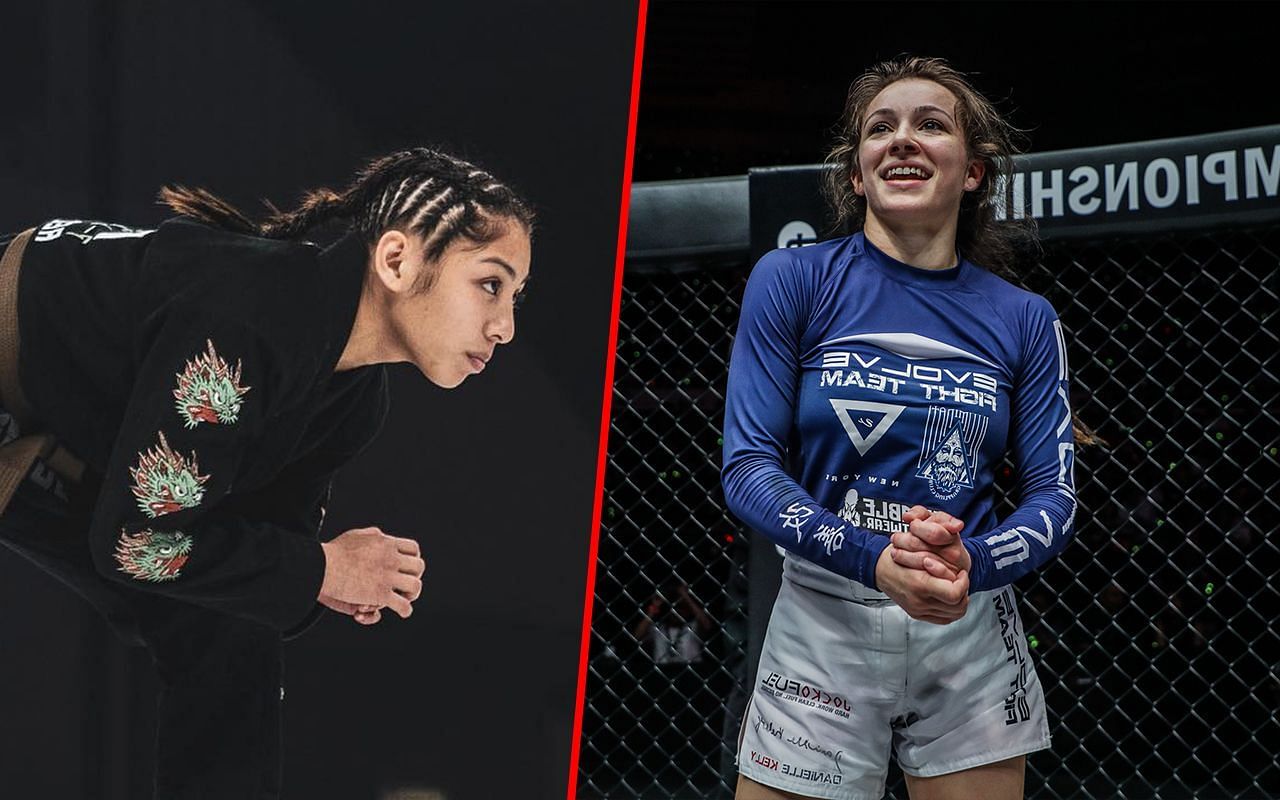 Jessa Khan (Left) faces Danielle Kelly (Right) at ONE Fight Night 14