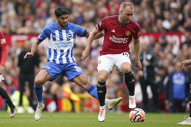 Manchester United 1-3 Brighton: Red Devils player ratings as Erik ten Hag' men get schooled by Seagulls on home soil | Premier League 2023-24