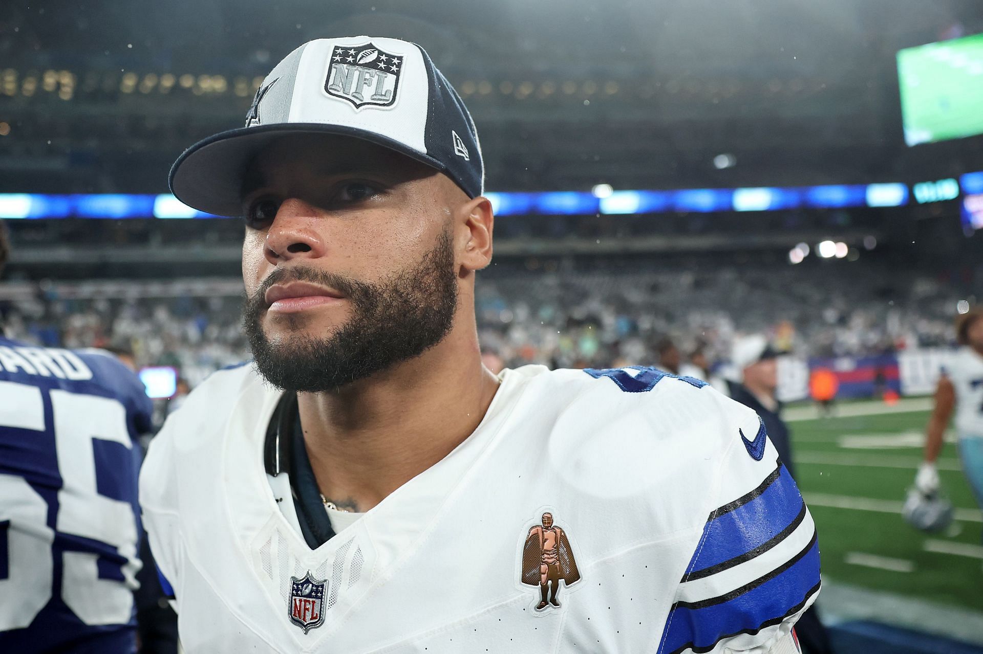 Dak Prescott at Dallas Cowboys v New York Giants