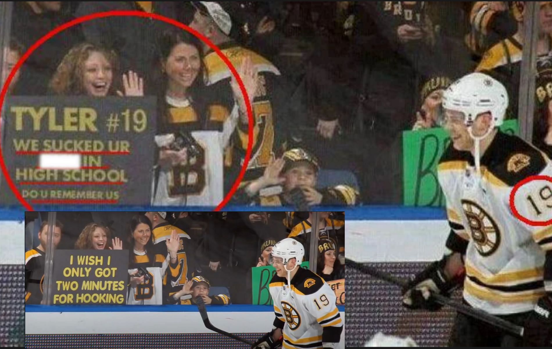 Was viral Tyler Seguin sign real?